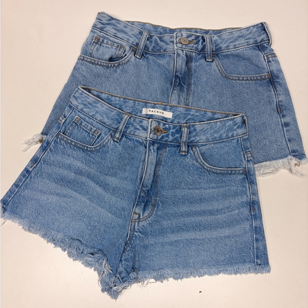 Set of 2 Pacsun high rise festival jean shorts